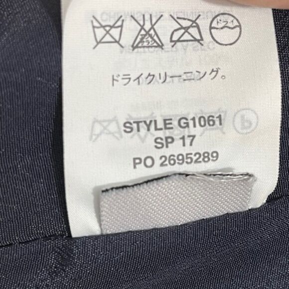 J.Crew Size 2 Mini Dress Blue Vineyard Jacquard Sleeveless A-Line - Picture 9 of 10